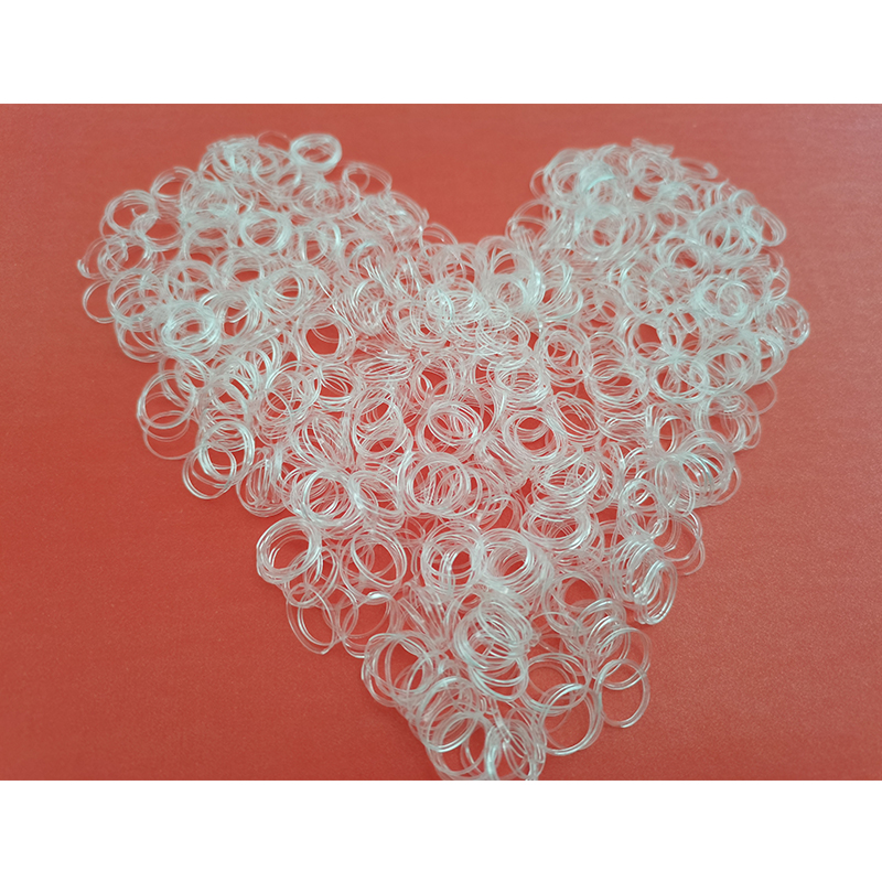 Not Easy To Break TPU Transparent Rubber Bands Can Be Customized According To Drawings And Samples 1014